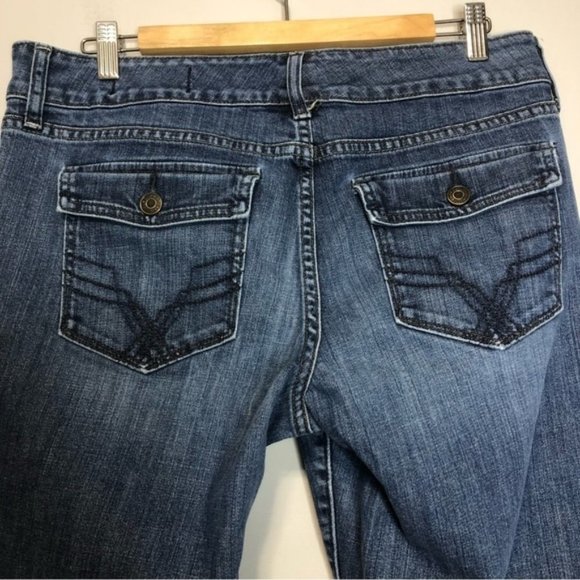 GAP Curvy Stretch Mid Rise Bootcut Jeans, size 12R - Picture 5 of 11